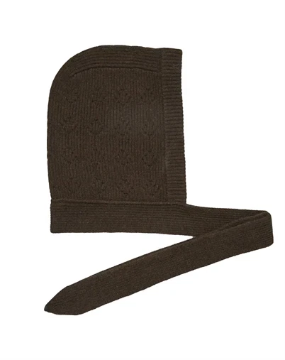 Beck Söndergaard - Rib Bonnet Beanie - Hot Fudge Brown